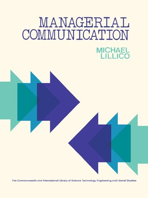 cover image of Managerial Communication